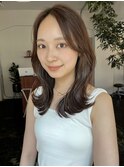 くびレイヤー　ミディアム　ロング