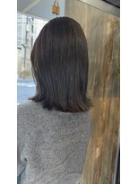 ユニコヘア(unico hair)&nbsp;ミディアム×オリーブグレー