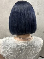 ルノン(LUNON)&nbsp;イメチェンヘアスタイルホワイトブロンド外ハネボブ美髪のススメ