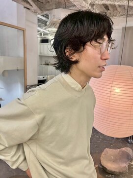 カシェ ナカザキ(CACHE NAKAZAKI) メンズパーマ /ニュアンスパーマ/メンズボブ