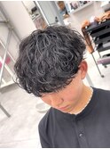 波巻きパーマ京都四条河原町