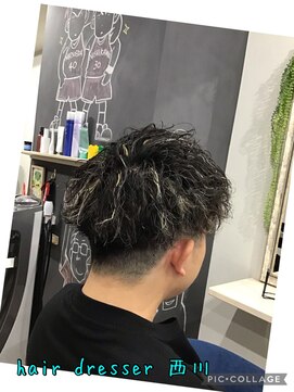 ポノ(RE:PONO) ツイストホワイトメッシュ