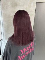 トーン(tone)&nbsp;チェリーレッド/ワインレッド/ストレート