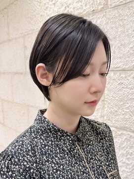 ハピネス 河原町店(Happiness) ショート　顔まわりカット　ショートボブ　京都美容室　進詩織