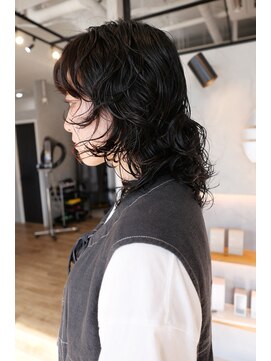 ベーシス(Basis) 【Basis福田】ウルフレイヤーパーマ