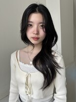 ゼスト パーク(ZEST PARK)&nbsp;顔まわりレイヤーカット韓国ヘア　kanon