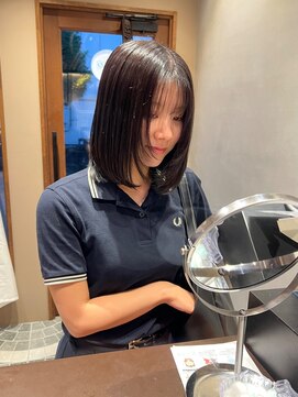 ニコ(NICO) 暗めカラーレイヤーカット1025