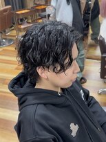 イエローコーン 金沢文庫店(YELLOW CORN)&nbsp;ツイストスパイラルパーマ/メンズウルフ/ウルフパーマ