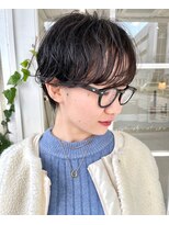 ジュベ 別府店(juve.)&nbsp;別府ショートボブ顔まわりレイヤーカット髪質改善カラー30代