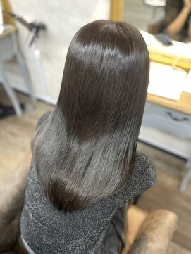 髪質改善ストレート