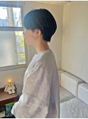 ショートヘアのくびれショート/ショートカット/ショートボブ