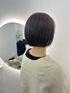 タッセルボブ/アンブレラカラー/ボブ/髪質改善/インナーカラー