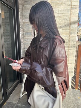 ラベンダーカラー/艶カラー/ラベンダーベージュ