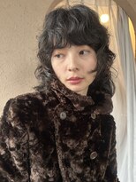 トーカ(tohka)&nbsp;レイヤーボブ/ボブウルフ/くせ毛風パーマ/ボブパーマ