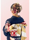 成人式ヘアセット