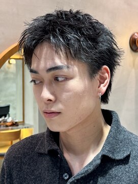 レタッチ バイ フィフス 銀座(RETOUCH by fifth) 銀座シャドウパーマツイストスパイラルパーマセンターパート眉毛