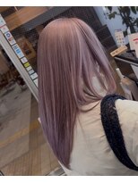 テット 福島店(tet)&nbsp;ラベンダーグレージュ レイヤーカット