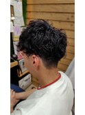 ツーブロック/スパイラルパーマ/メンズパーマ/メンズショート