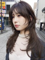マーシィ(MARCIE)&nbsp;wolf cut × olive brown