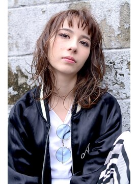 ベター(better) semi wet×layer nuance curl ミルクティーカラー