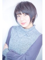 ラウンジ モリオ イケブクロ(Lounge MORIO Ikebukuro) 【morio池袋】人気の髪型 ひし形前下がりとろみ小顔ショート