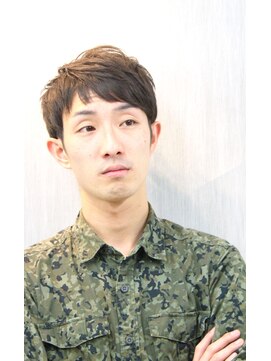 フリリ 新宿(Hulili men's hair salon) さりげなく決めるナチュラルショートスタイル
