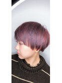 ショートユニコーンカラー