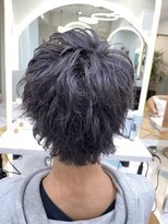 ロンドプランタン 恵比寿(Lond Printemps)&nbsp;【Lond printemps】シルバーアッシュ　　ショートウルフ