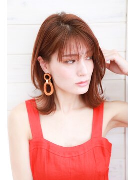 オーシャン(Ocean) [OCEAN Hair&Life 藤原純］大人可愛い外ハネレイヤー☆