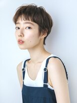 オト(Oto) フォギーベージュのマッシュショート