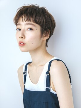 オト(Oto) フォギーベージュのマッシュショート