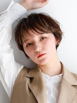 ネリー 銀座(NERIE) 似合わせカット大人かわいい前髪ふんわりショート[銀座/銀座駅]