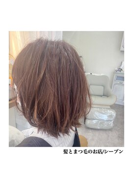 シープン(sheepn) エアリー切りっぱなしロブ