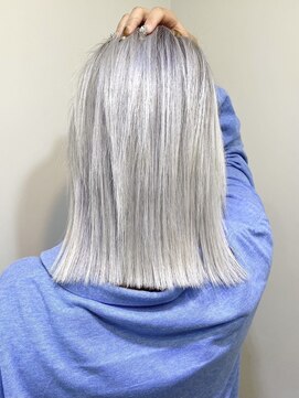 リリー シブヤ(Lilly shibuya) 【Lilly渋谷】#ホワイトカラー#ホワイトアッシュ#ワンレン