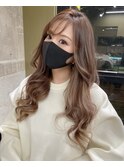 #オススメ#春ヘア#韓国風#ベージュカラー#ブラウンカラー