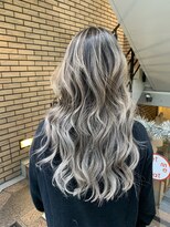 ラフ 難波店(LAFF)&nbsp;#黒髪#ボブルフ#ネビージュ#小顔#ワンレン