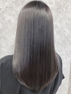 ローカス(Locus) ラベンダーグレージュ/艶カラー/髪質改善トリートメント