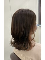 サウンドヘアデザイン(sound hair design) ピンクベージュのインナーカラー