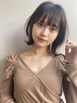 ブラウヘアアンドケア(care) ゆるふわふんわりレイヤーボブ