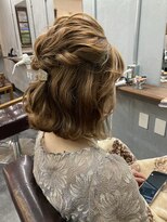 シュシュ (chouchou)&nbsp;ハーフアップ