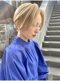 NUDE10代20代30代耳だしショート ウザバング マニッシュショート