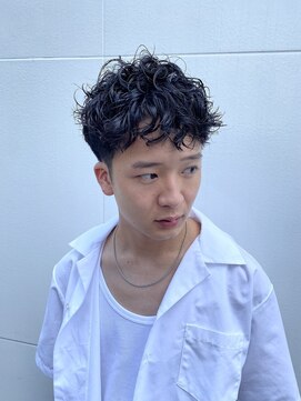 ベンジー 蔵前ii店(benji) 【benji蔵前】メンズショート×ツイストスパイラル　波巻き/蔵前