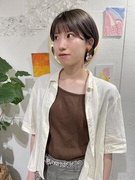 クリアーオブヘアー 栄南店(CLEAR of hair) ショート×透明感カラー/OSUMI