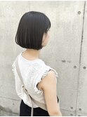 シンプルワンカールボブ