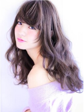 ルーヴル 西宮北口(Louvre) ラベンダーベージュ・ニュアンスカラー・ロング