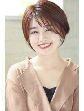 ガーランド (Garland) マチルダボブ/ピンクベージュ/前髪/インナーグレージュ/表参道