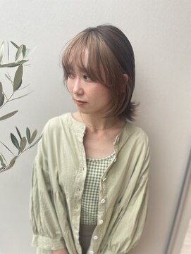 レイ(Lei) インナーカラー/フェイスフレーミング