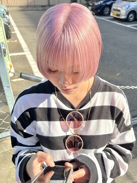 チュダック(ChuDuck) 韓国風《ペールピンク》ブリーチ/ケアブリーチ/ダブルカラー