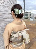 アクイール(ACCUEILLIR)&nbsp;訪問着着付け、ヘアセット