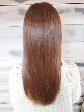 オートゥール(hair room Auteur) 20代30代40代髪質改善カラーアッシュブラウン艶感ストレート